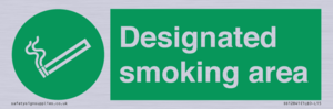 Designated smoking area